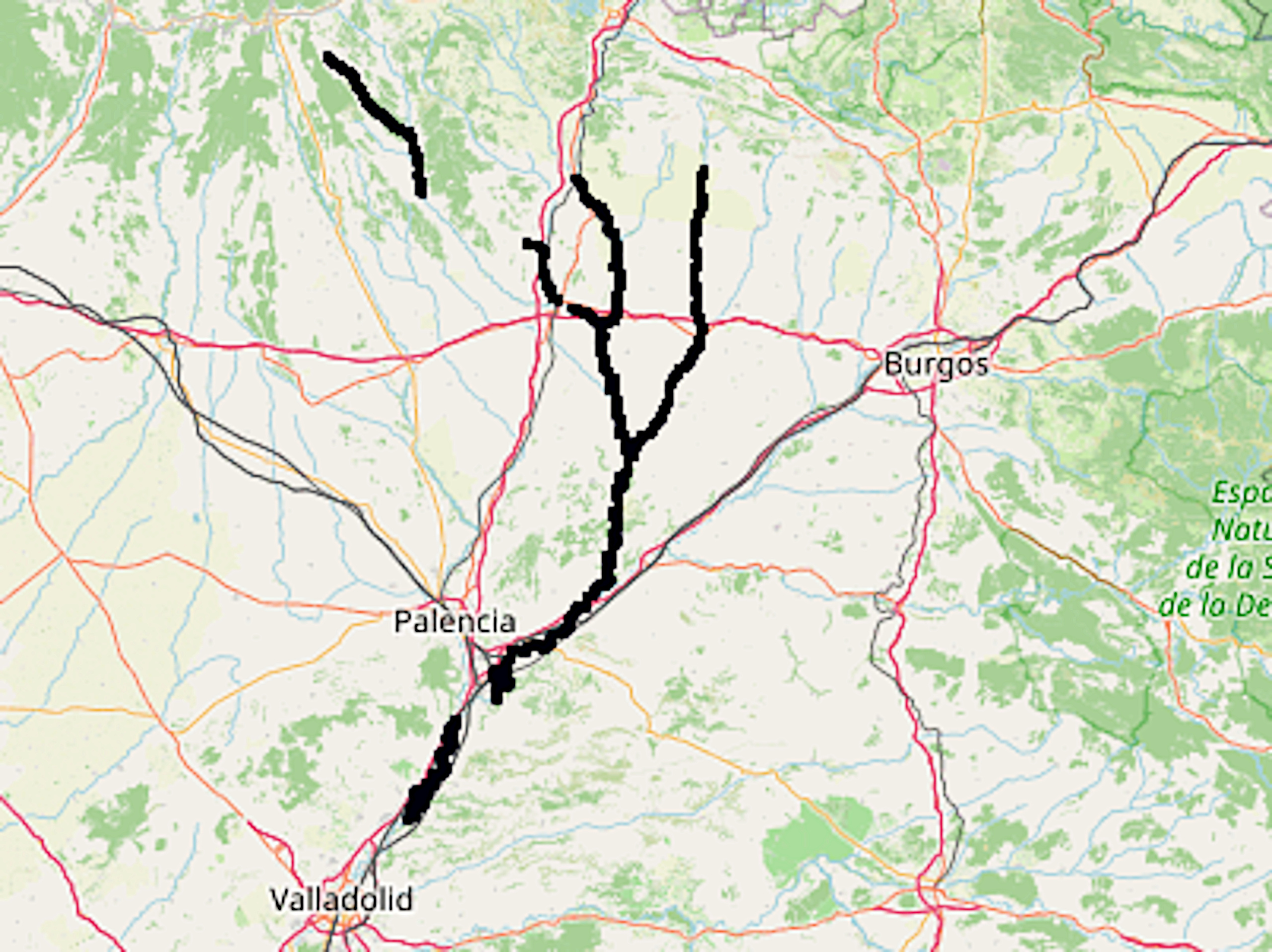 Cartografía oficial (dominio público)